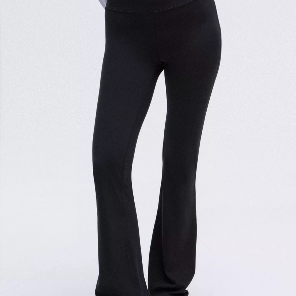 Lululemon High-rise Black Flared Leggings